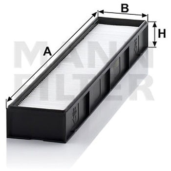 輸入車用キャビンフィルター MANN-FILTER