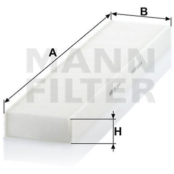 輸入車用キャビンフィルター MANN-FILTER