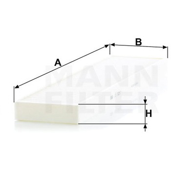 輸入車用キャビンフィルター MANN-FILTER