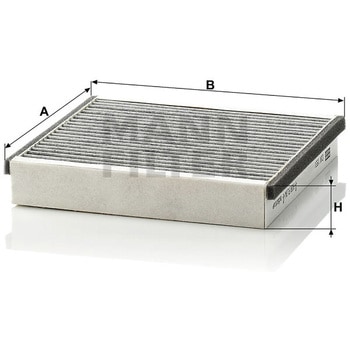 輸入車用キャビンフィルター MANN-FILTER