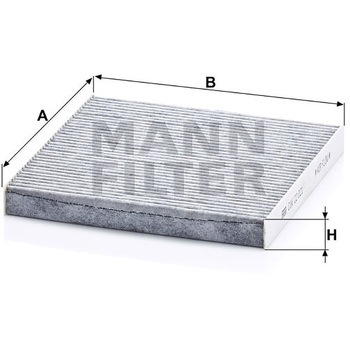 輸入車用キャビンフィルター MANN-FILTER