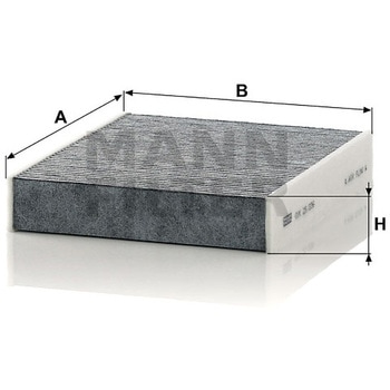 輸入車用キャビンフィルター MANN-FILTER