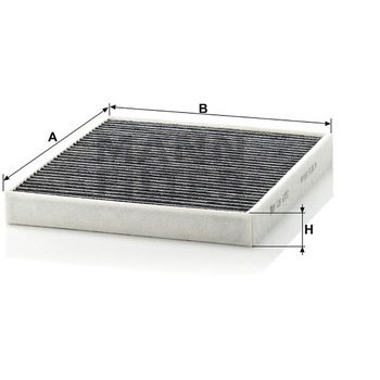 輸入車用キャビンフィルター MANN-FILTER