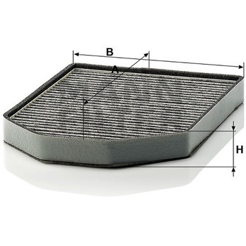 輸入車用キャビンフィルター MANN-FILTER