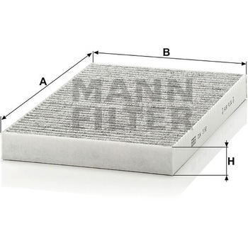 輸入車用キャビンフィルター MANN-FILTER