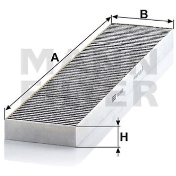 輸入車用キャビンフィルター MANN-FILTER