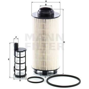 輸入車用フューエルフィルター MANN-FILTER