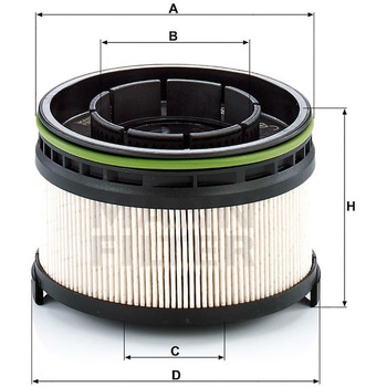 輸入車用フューエルフィルター MANN-FILTER