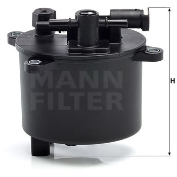 輸入車用フューエルフィルター MANN-FILTER