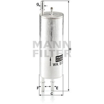輸入車用フューエルフィルター MANN-FILTER