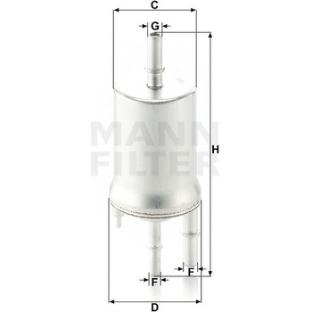 輸入車用フューエルフィルター MANN-FILTER