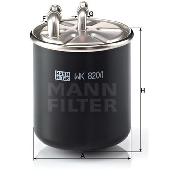 輸入車用フューエルフィルター MANN-FILTER