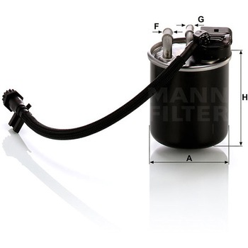輸入車用フューエルフィルター MANN-FILTER