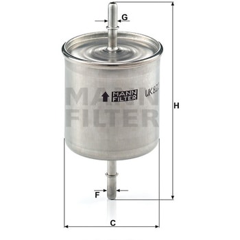 輸入車用フューエルフィルター MANN-FILTER