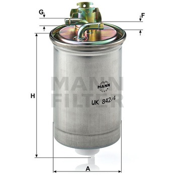輸入車用フューエルフィルター MANN-FILTER