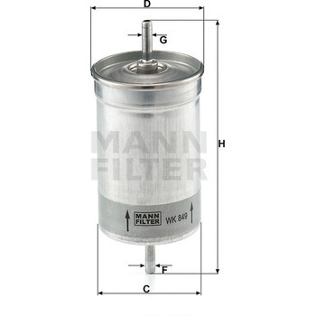 輸入車用フューエルフィルター MANN-FILTER