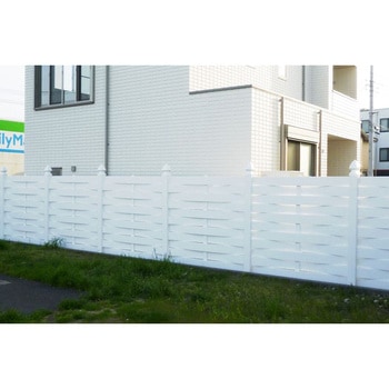 バイナルフェンス バスケットウェーブパネル カリテス