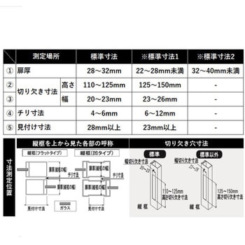 HD-100 万能型取替 玄関引戸錠 家研販売 1個 HD-100 - 【通販モノタロウ】