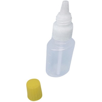 サンケミ噴霧容器(滅菌済) 30CC(100ポンイリ) 本体：透明(原色)キャップ：黄 サンケミカル