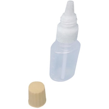 サンケミ噴霧容器(滅菌済) 30CC(100ポンイリ) 本体：透明(原色)キャップ:クリーム サンケミカル