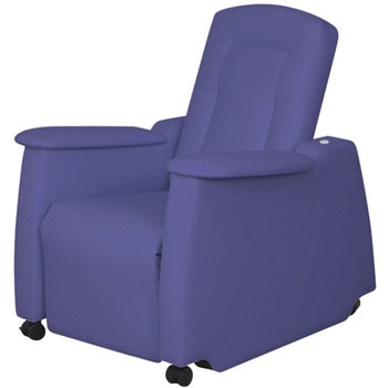 電動リカバリーチェア TB-1362 ビニルレザーライトブルー 高田ベッド製作所