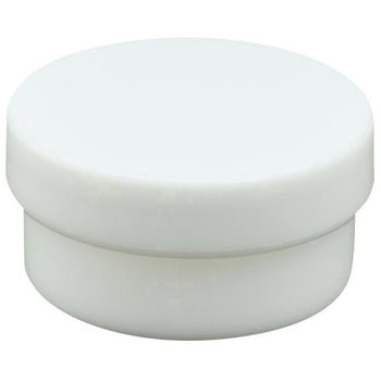 プラ壷 10ML(100コイリ) 白 浅井商事
