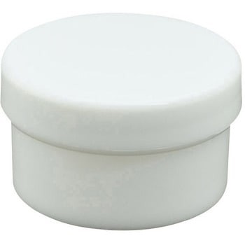 プラ壷 20ML(100コイリ) 白 浅井商事