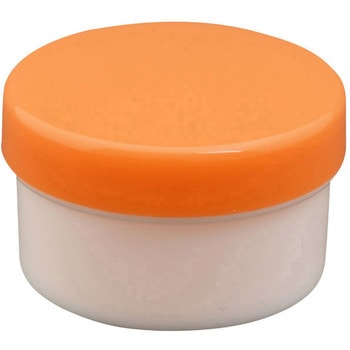 プラ壷 20ML(100コイリ) オレンジ 浅井商事