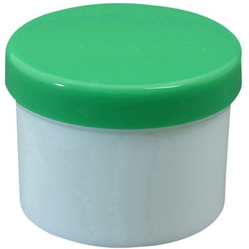 プラ壷 30ML(100コイリ) 緑 浅井商事