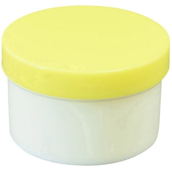 プラ壷 50ML(100コイリ) 黄 浅井商事