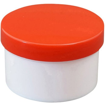プラ壷 50ML(100コイリ) 赤 浅井商事