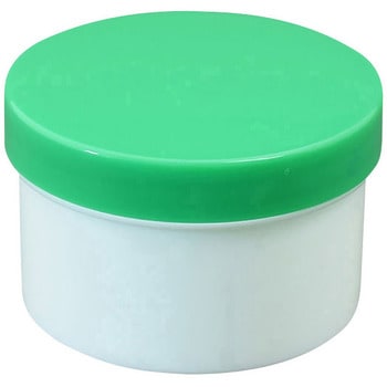 プラ壷 50ML(100コイリ) 緑 浅井商事