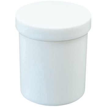 プラ壷 100ML(50コイリ) 白 浅井商事