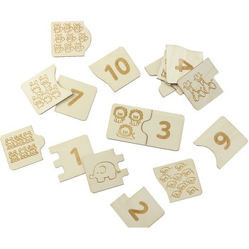 木製すうじパズル アーテック(学校教材・教育玩具)