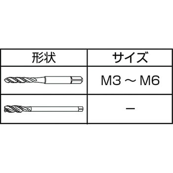 ロングネックスパイラルタップ (L=100) イシハシ精工