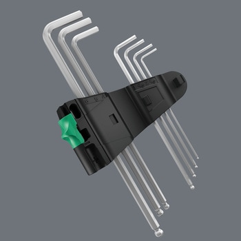 ボールポイント六角棒レンチ Wera