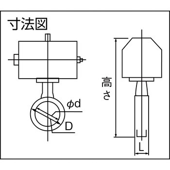 700G-7E-125-S-N ゴムシートバルブ ダクタイル鋳鉄製 1台 巴バルブ