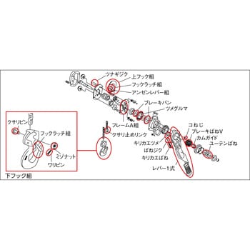 ☆品2個セット☆KITO キトー レバーブロック L5形 LB008 荷重0.8ton/0.8トン 揚程1.5m レバーホイスト 荷揚げ 吊り具 60353