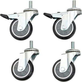 ラビットワゴン用ウレタン車輪セット TRUSCO