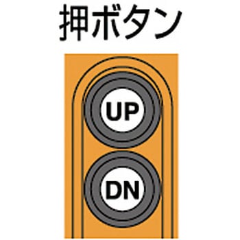 ファイバーホイスト2点押ボタン 象印チェンブロック
