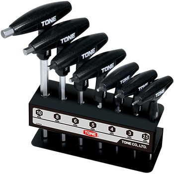 グリップヘキサゴンレンチセット TONE トネ (前田金属工業)