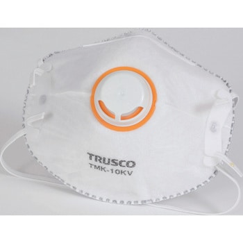 一般作業用排気弁付簡易マスク TRUSCO