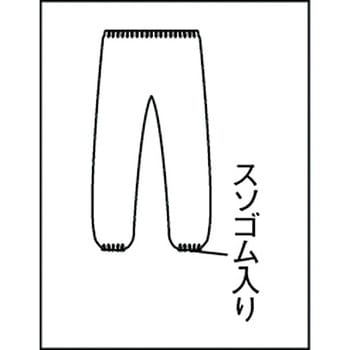 使い捨て保護服ズボン TRUSCO