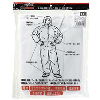 使い捨て保護服ズボン TRUSCO