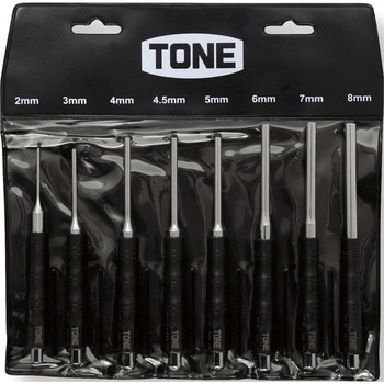 ピンポンチ セット TONE トネ (前田金属工業)