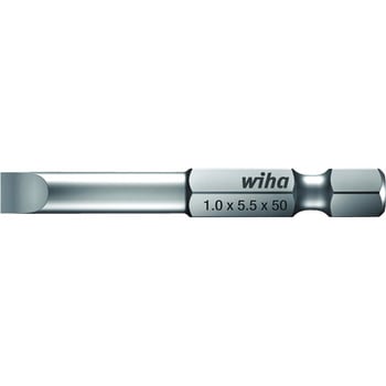 プロフェッショナル1/4”マイナスビットE63型 - Wiha(ビーハ/ノガ)