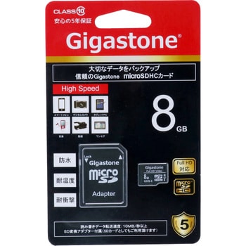 microSD カード Gigastone マイクロSDHC 【通販モノタロウ】