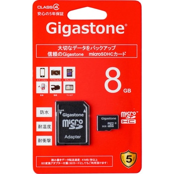 GJM4/8G microSD �J�[�h Gigastone 31270506