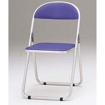 □TOKIO パイプ椅子 シリンダ機能付 スチールパイプ ブラウン ブラウン
