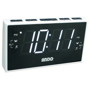 ブラウン｜BRAUN | Radio Clock BNC010 [2color] ラジオクロック